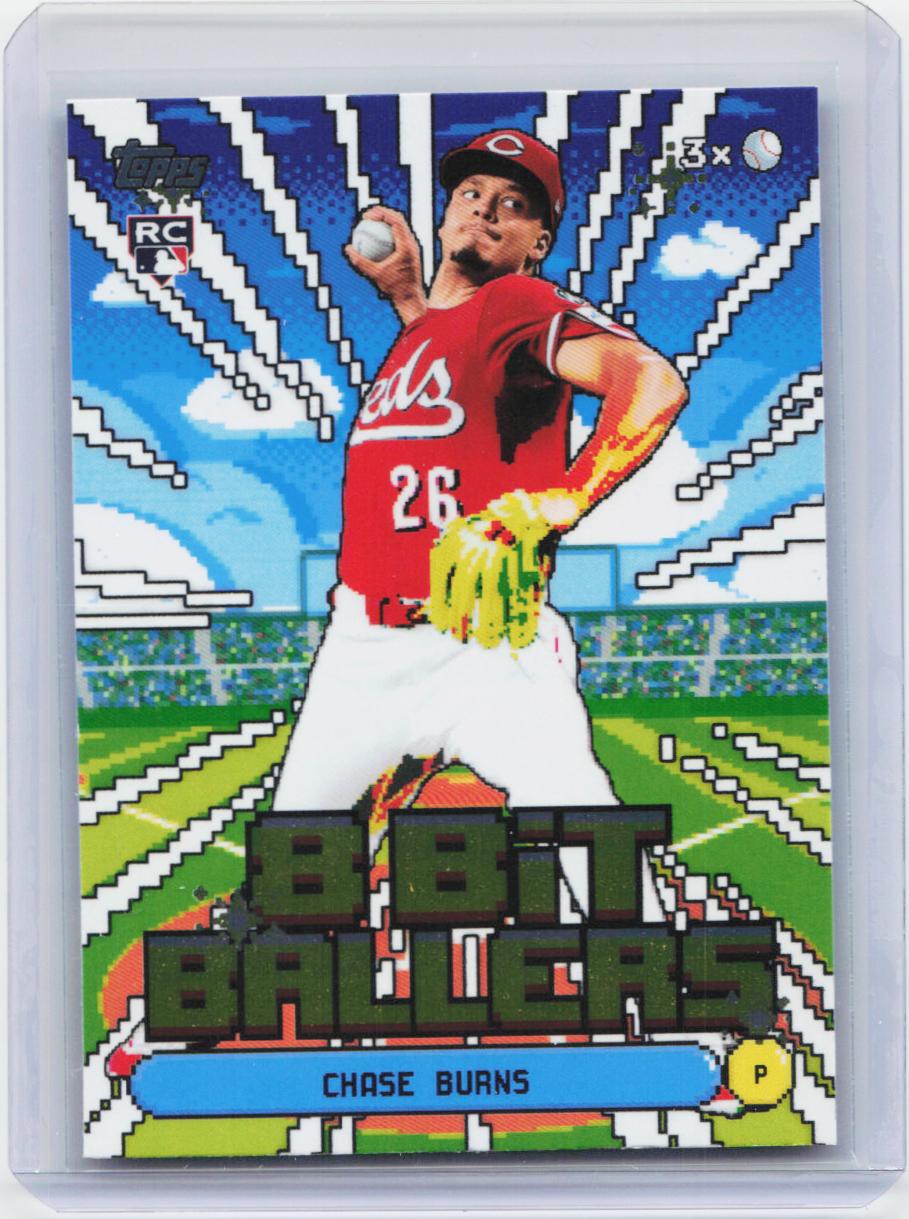 2026 Topps #8B-3 Chase Burns 8 Bit Ballers