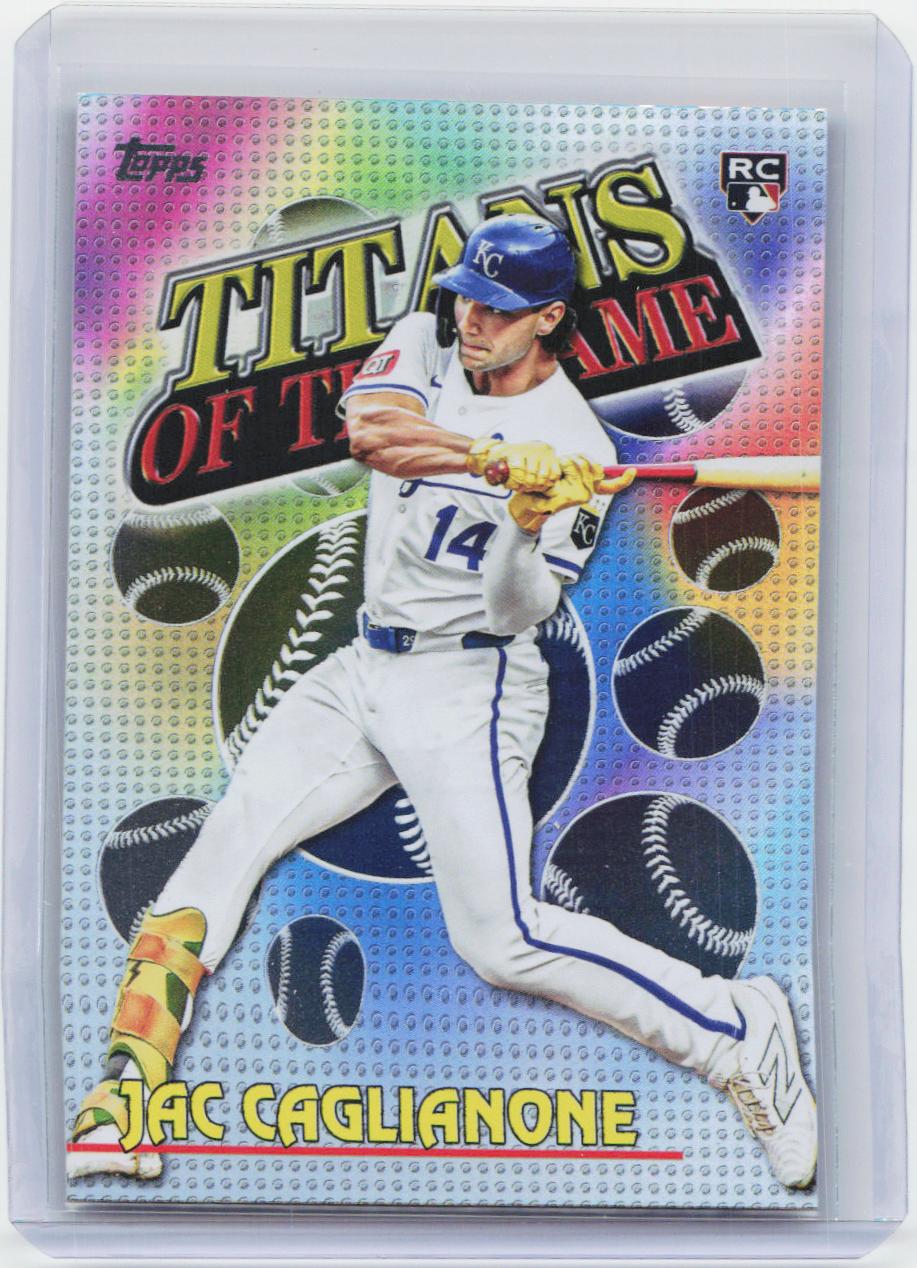 2026 Topps #TOG-12 Jac Caglianone Titans of the Game