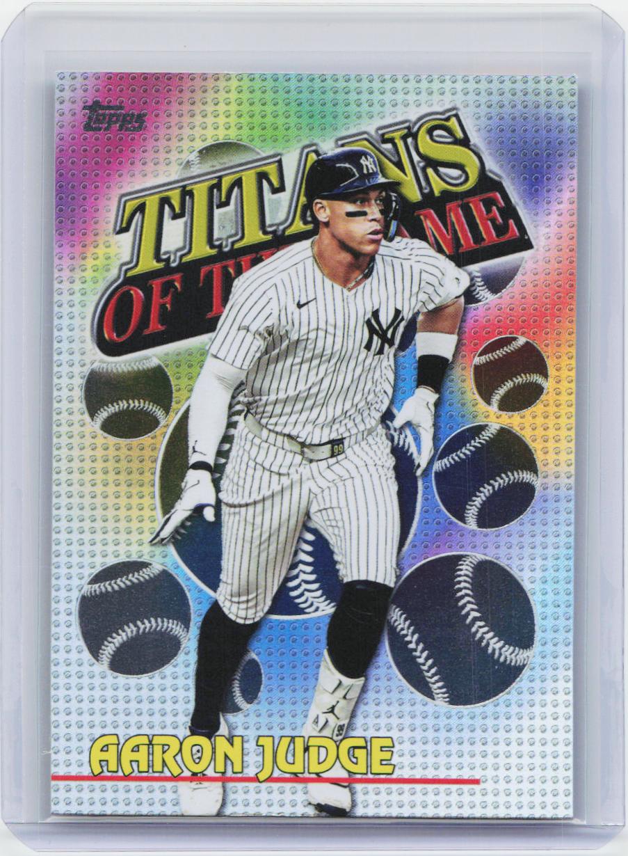 2026 Topps #TOG-3 Aaron Judge Titans of the Game