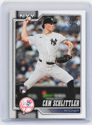 2026 Topps #111 Cam Schlittler