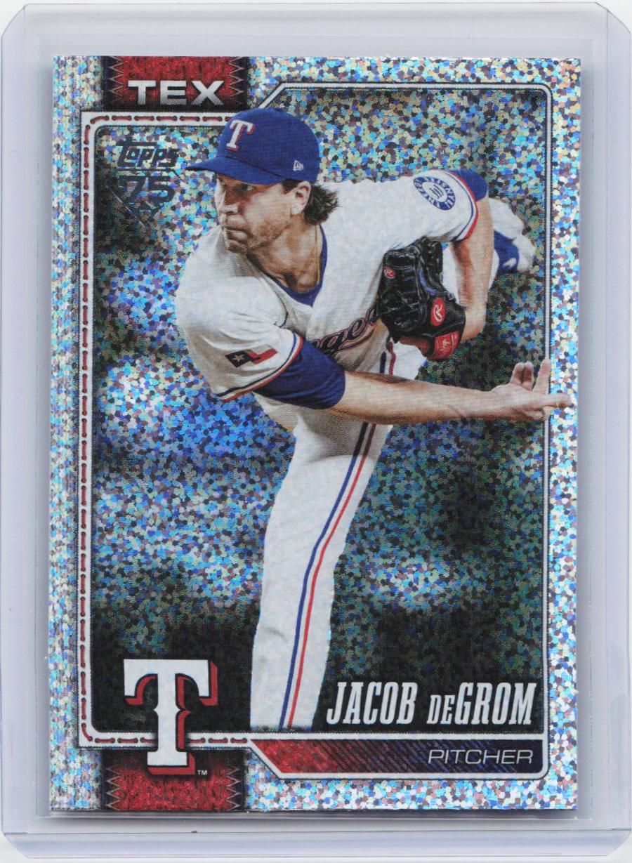 2026 Topps #99 Jacob deGrom Confetti