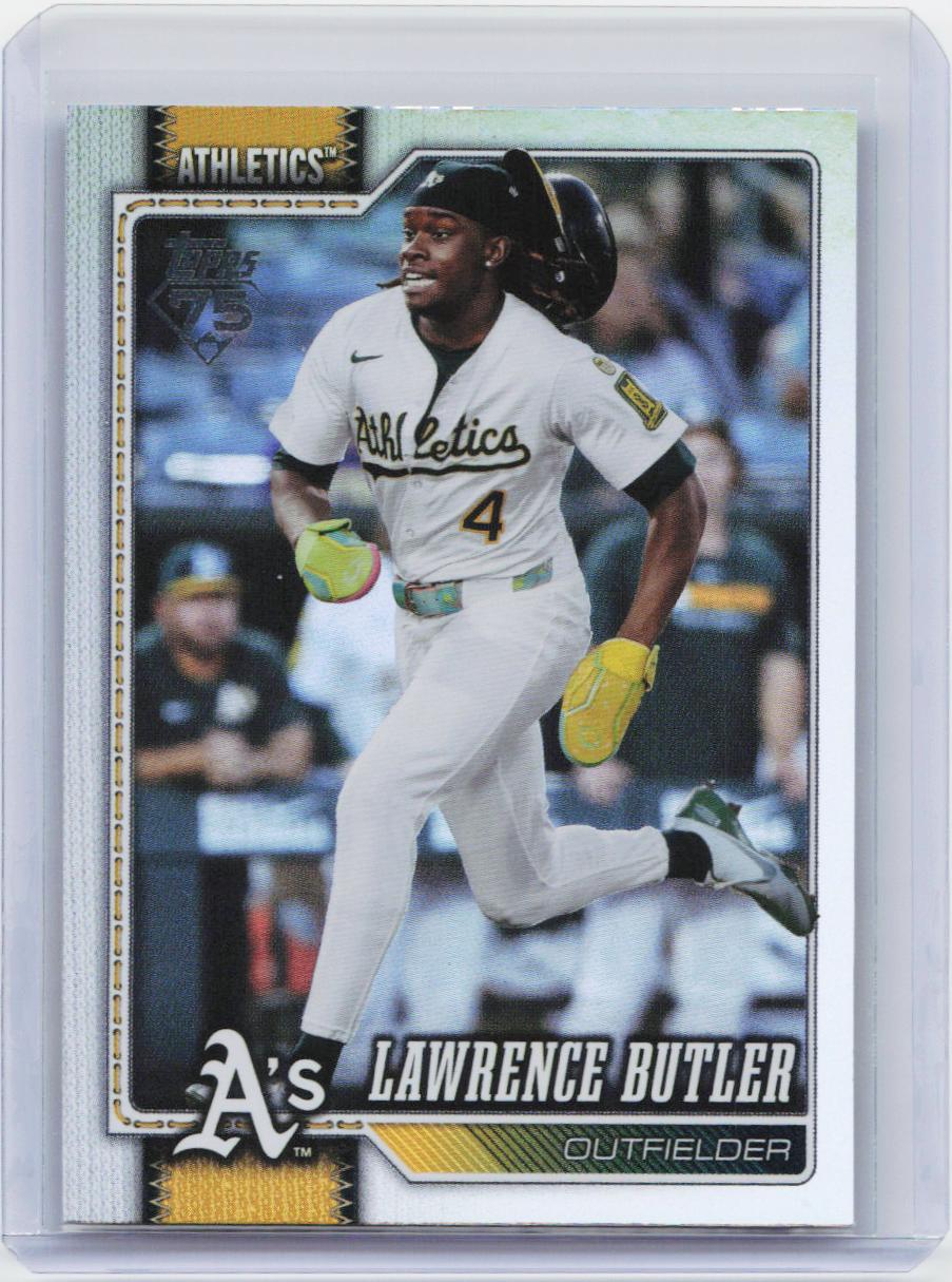 2026 Topps #324 Lawrence Butler Rainbow Foil