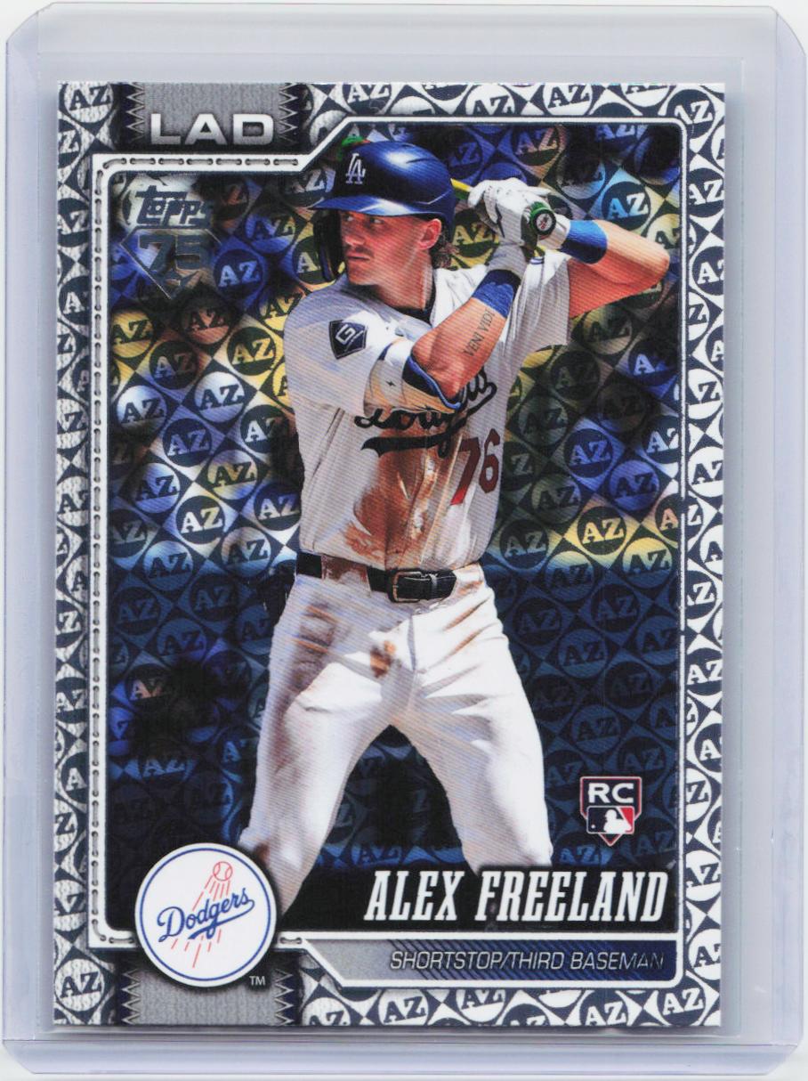 2026 Topps #74 Alex Freeland Spring Training