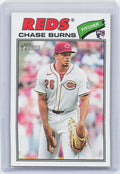 2026 Topps Heritage #212 Chase Burns