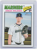 2026 Topps Heritage #155 Cole Wilcox