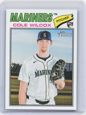 2026 Topps Heritage #155 Cole Wilcox