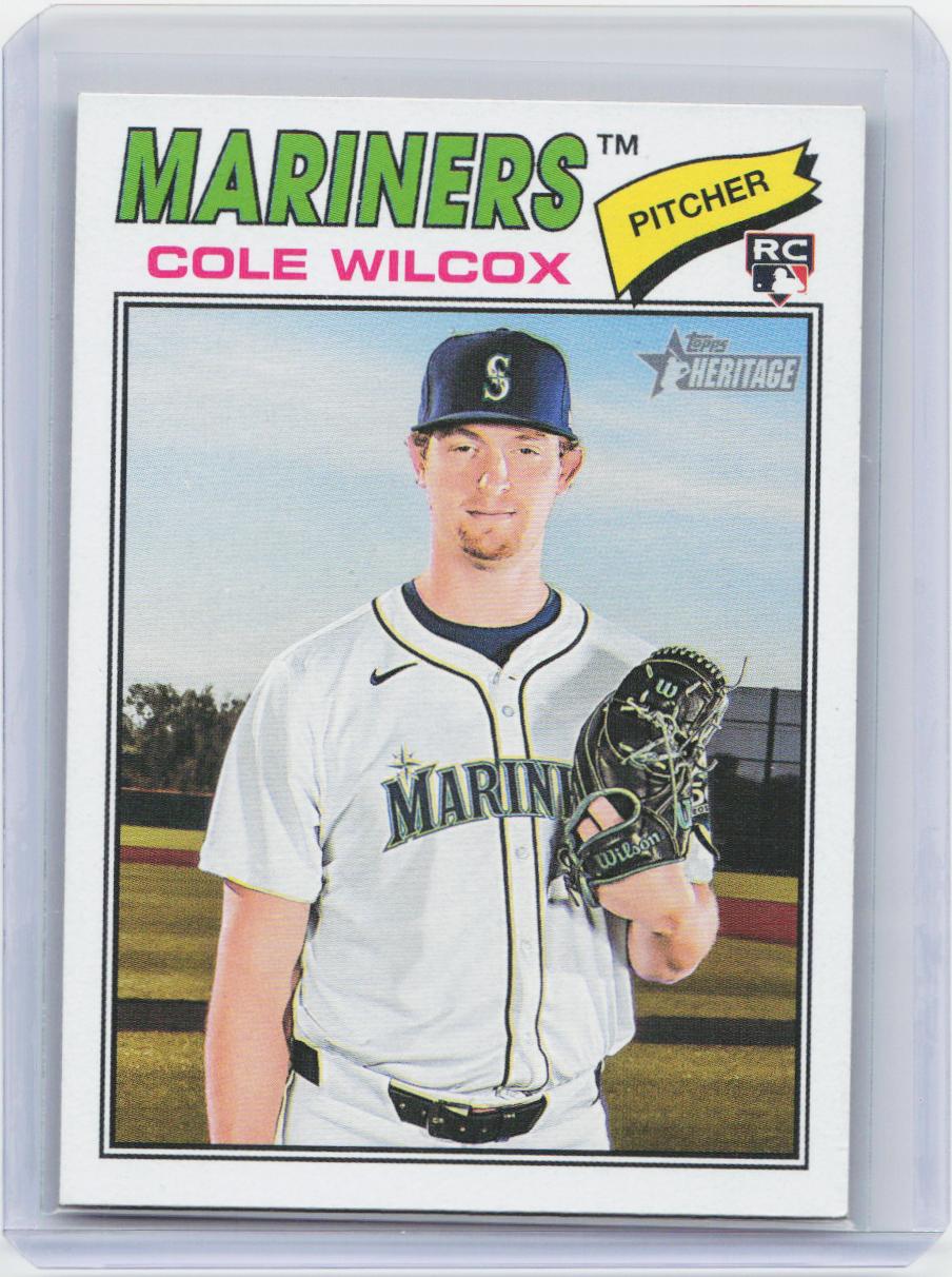 2026 Topps Heritage #155 Cole Wilcox