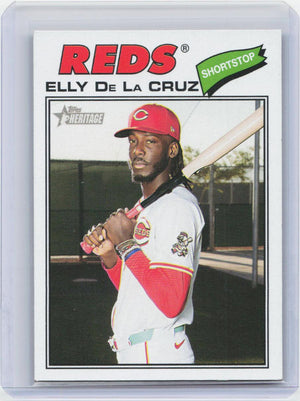 2026 Topps Heritage #70 Elly De La Cruz