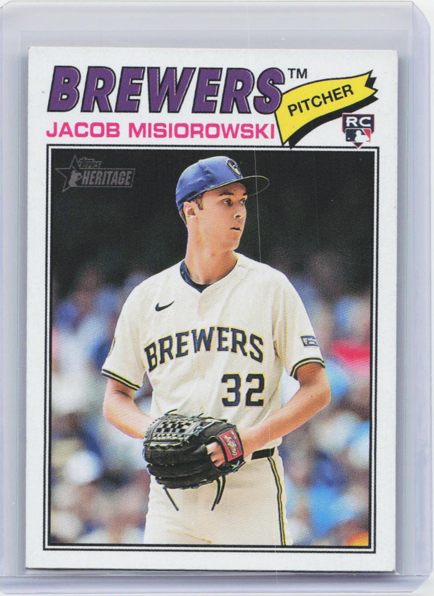 2026 Topps Heritage #144 Jacob Misiorowski