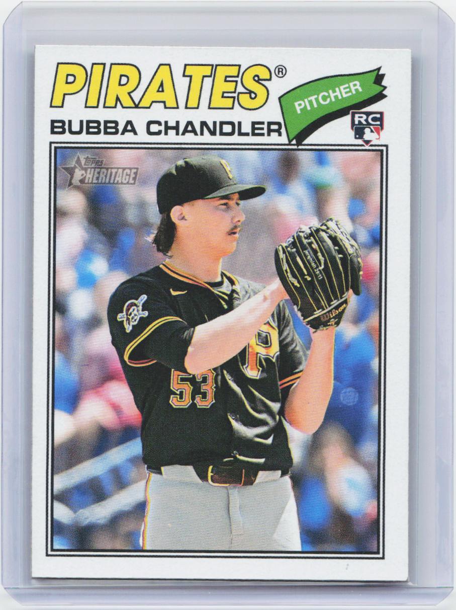 2026 Topps Heritage #265 Bubba Chandler