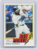 2026 Topps Heritage #RP-JCA Junior Caminero Raw Power