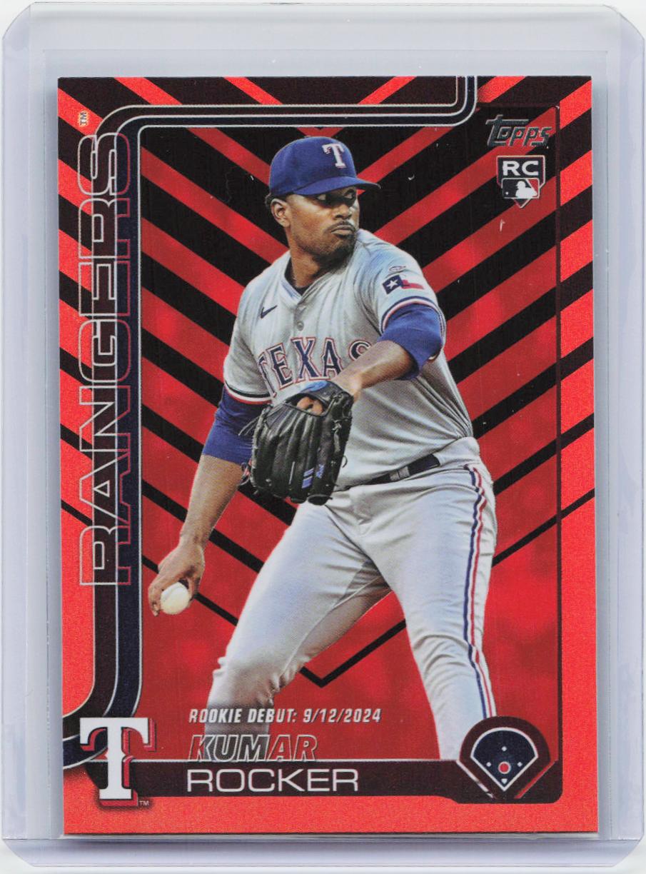 2025 Topps Update #US264 Kumar Rocker Holiday