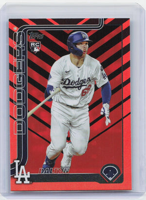 2025 Topps Update #US38 Dalton Rushing Holiday