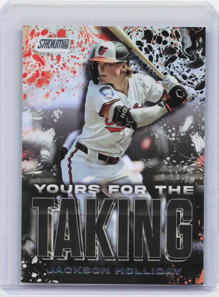 2025 Stadium Club #YK-12 Jackson Holliday Yours for the Taking