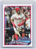 2024 Topps #89B2-42 Kyle Schwarber 1989 Topps Baseball 35th Anniversary