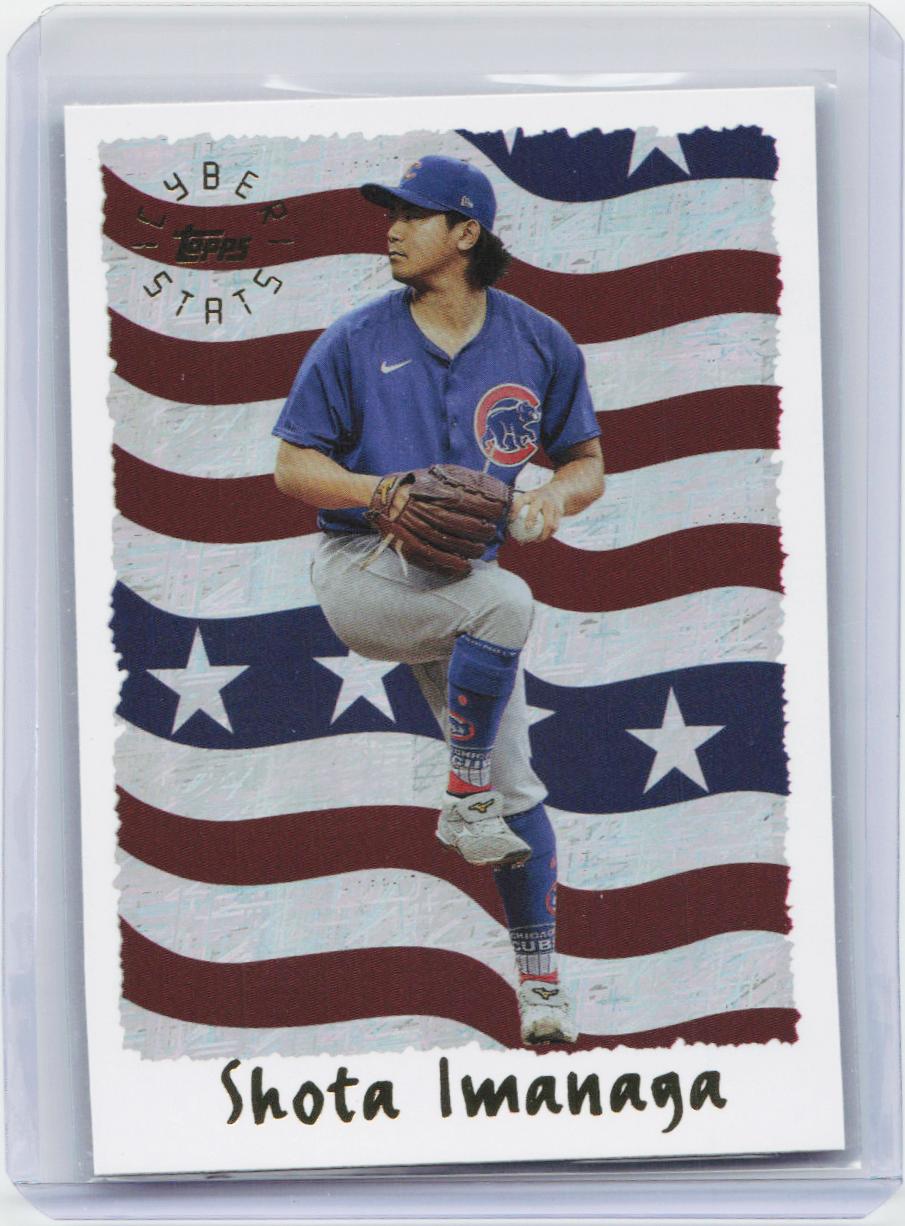 2025 Topps Archives #95C-16 Shota Imanaga 1995 Topps Cyberstats