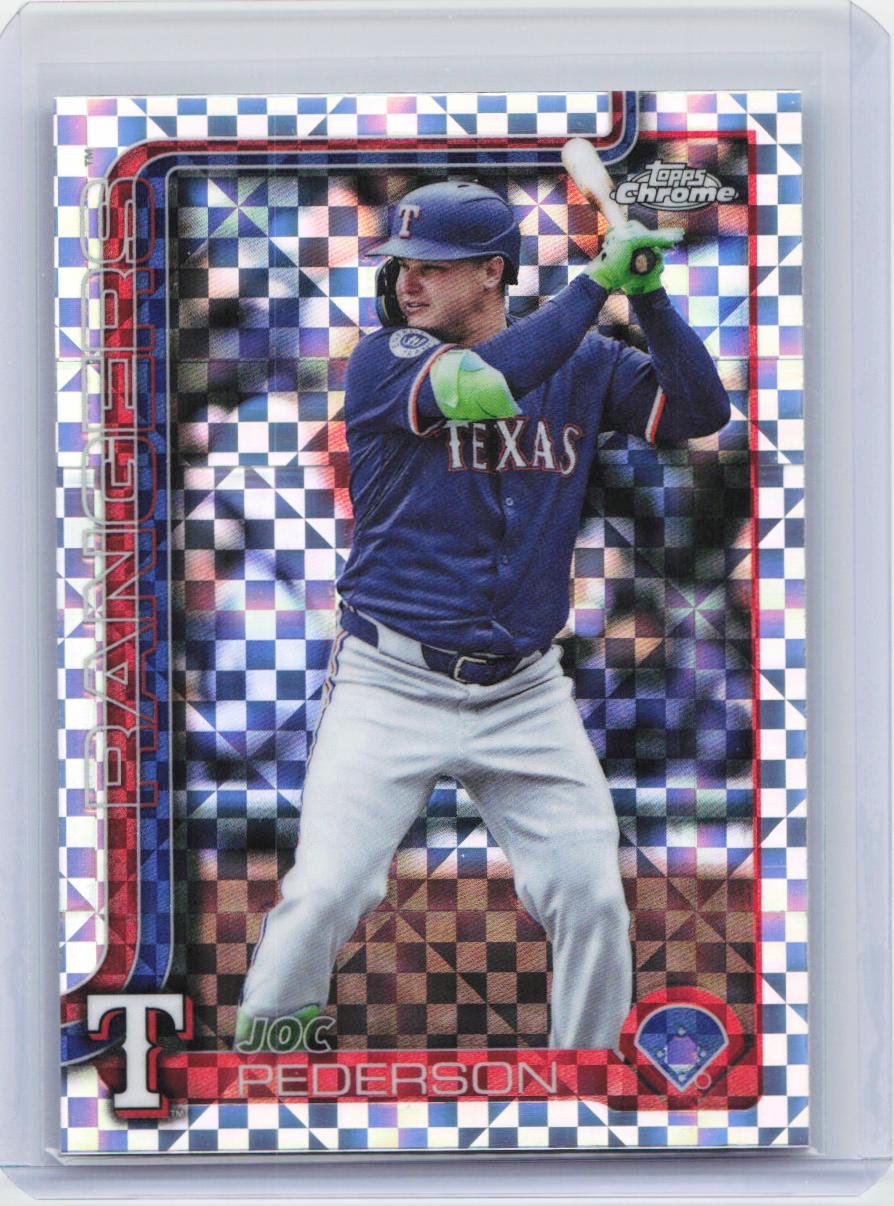 2025 Topps Chrome Update #USC46 Joc Pederson X-Fractors