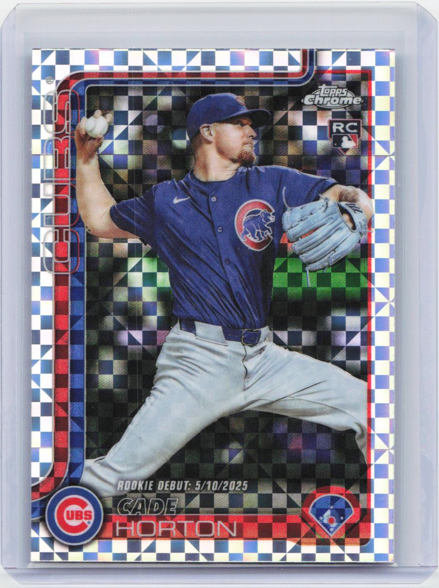2025 Topps Chrome Update #USC102 Cade Horton X-Fractors