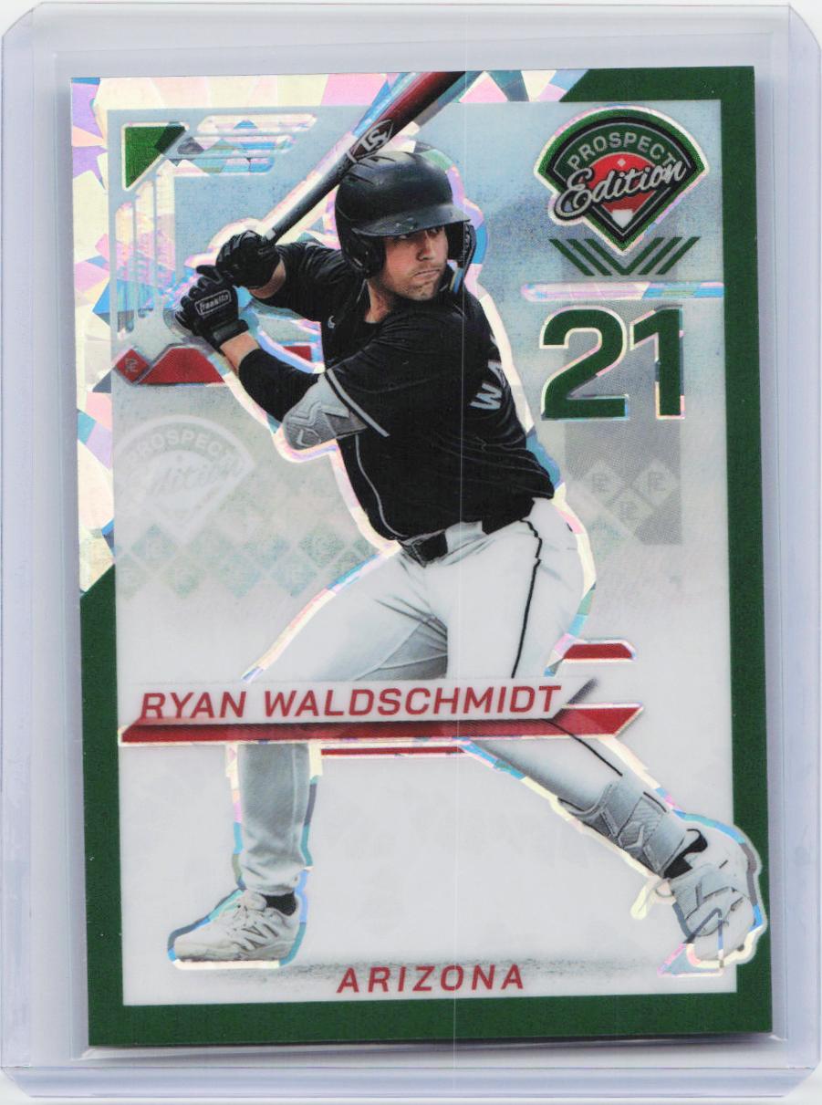 2025 Panini Prospect Edition #59 Ryan Waldschmidt Holo Prospect - Green Ice /149
