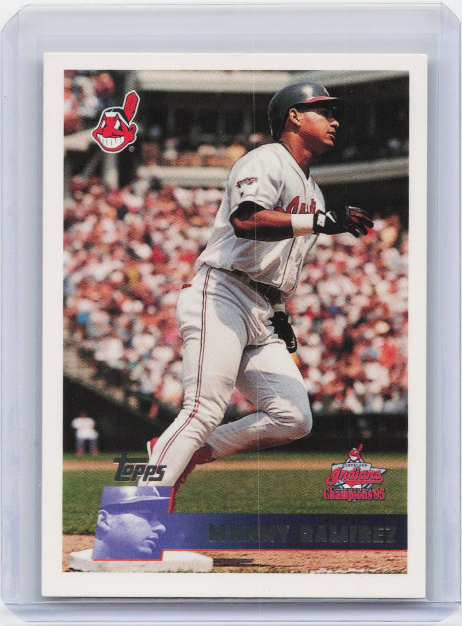 1996 Topps #400 Manny Ramirez