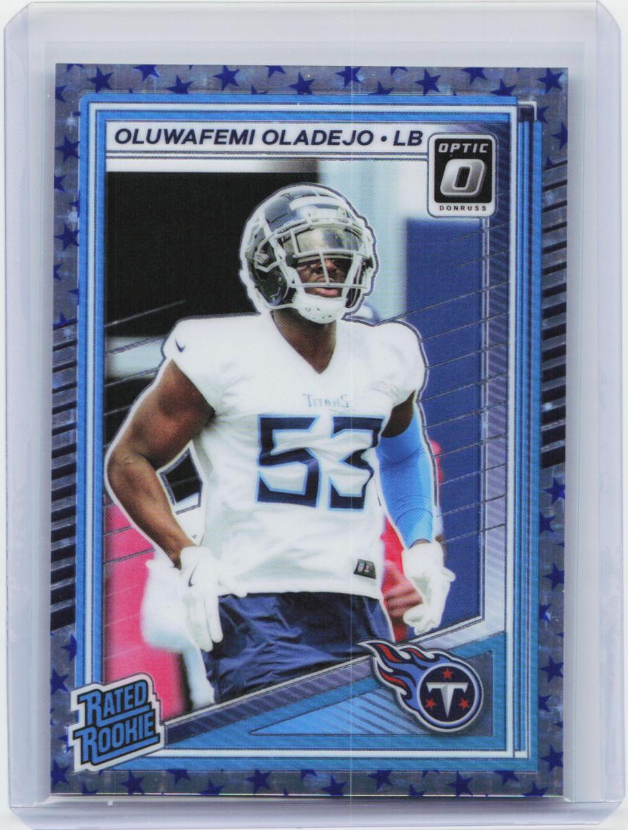 2025 Donruss Optic #280 Oluwafemi Oladejo Stars