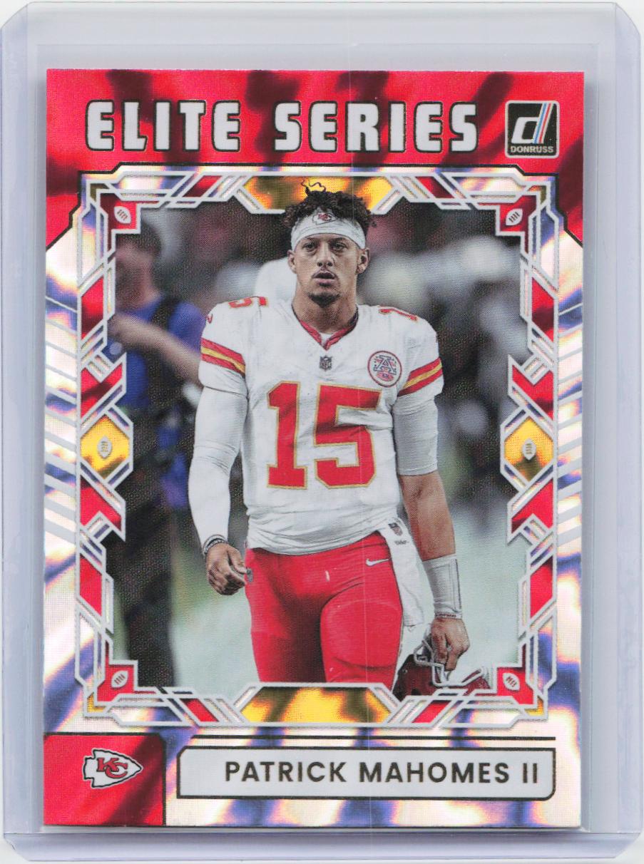 2025 Donruss #TES-PMA Patrick Mahomes II The Elite Series
