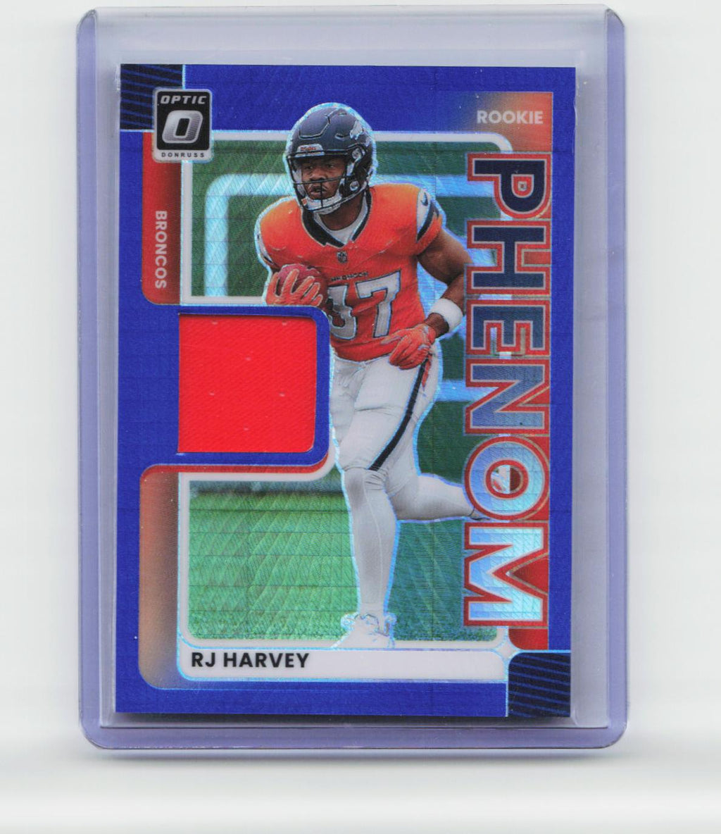 2025 Donruss Optic #RPBH-PBT Pat Bryant Rookie Phenoms Blue Hyper
