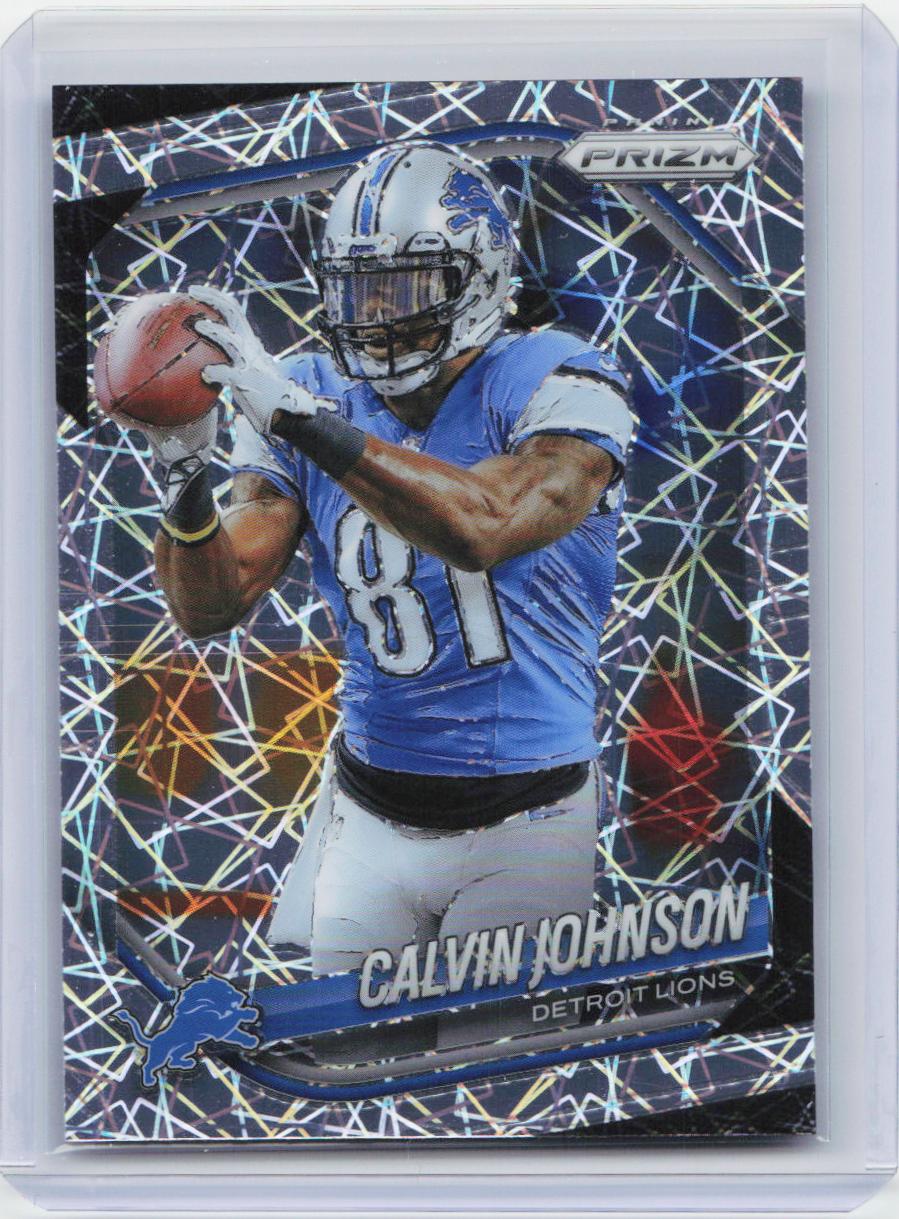 2025 Panini Prizm #111 Calvin Johnson Lazer