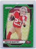 2024 Panini Prizm #250 Christian McCaffrey Green