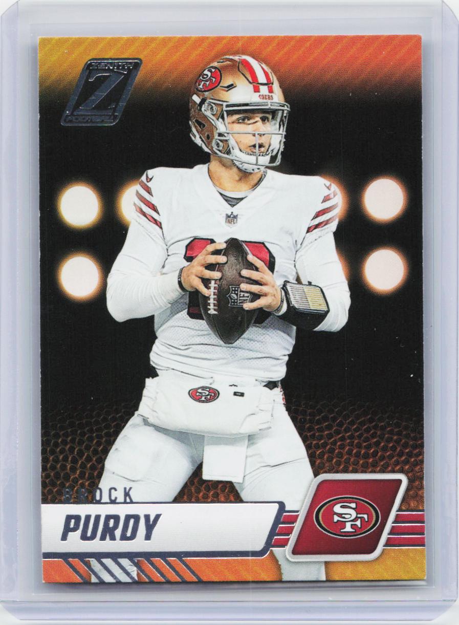2023 Panini Zenith #88 Brock Purdy Red Zone
