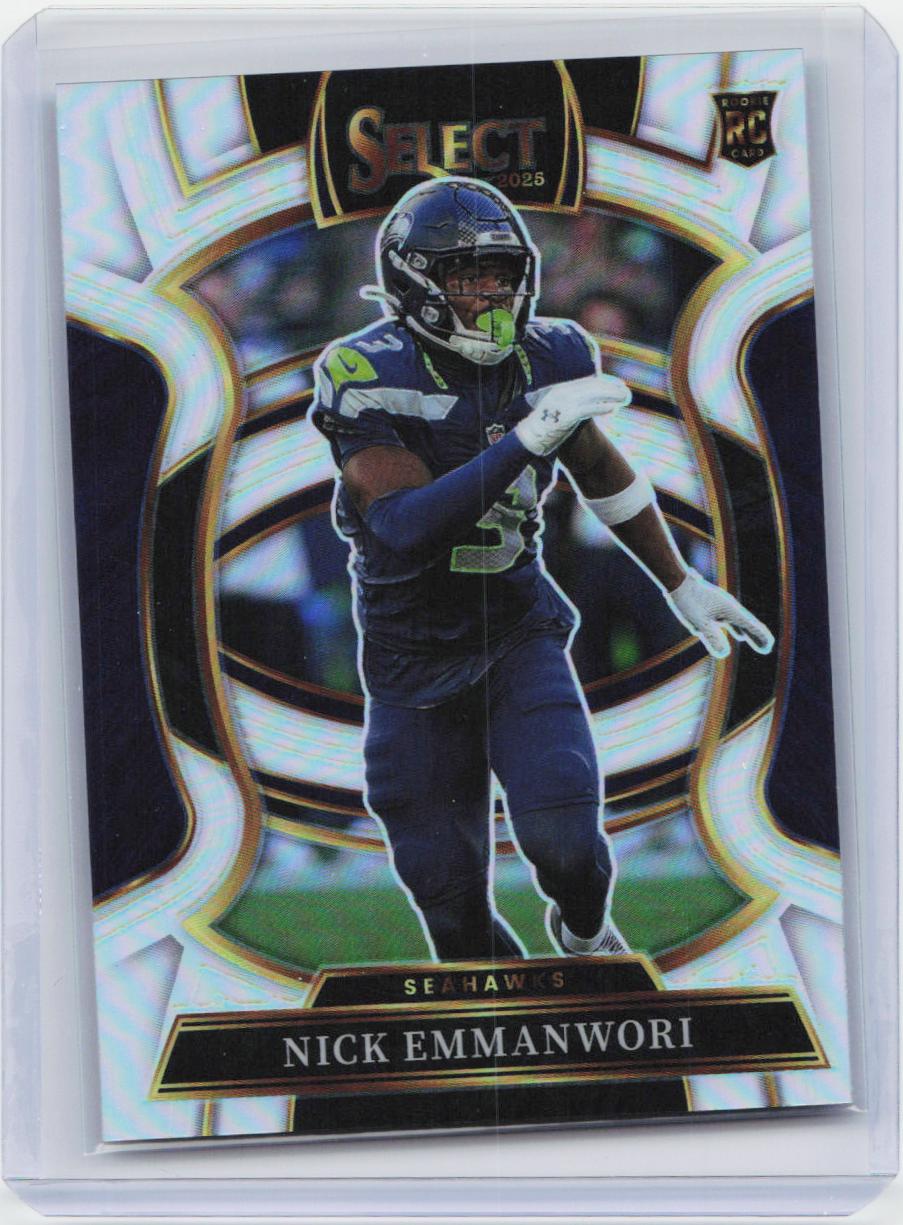 2025 Panini Select #15 Nick Emmanwori Silver Prizm