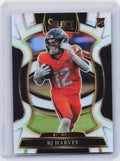 2025 Panini Select #10 RJ Harvey Silver Prizm