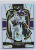 2025 Panini Select #163 Justin Jefferson Silver Prizm