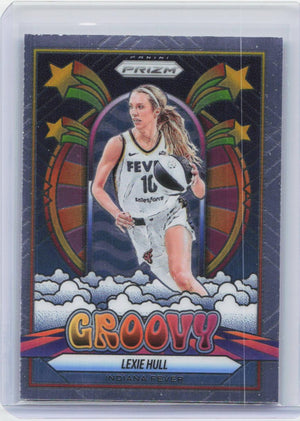 2025 Panini Prizm WNBA #11 Lexie Hull Groovy
