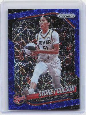 2025 Panini Prizm WNBA #1 Sydney Colson Blue Velocity Prizms