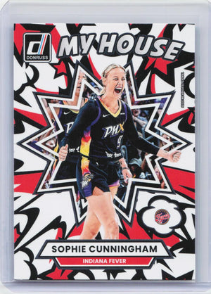 2025 Donruss WNBA #19 Sophie Cunningham My House Press Proof