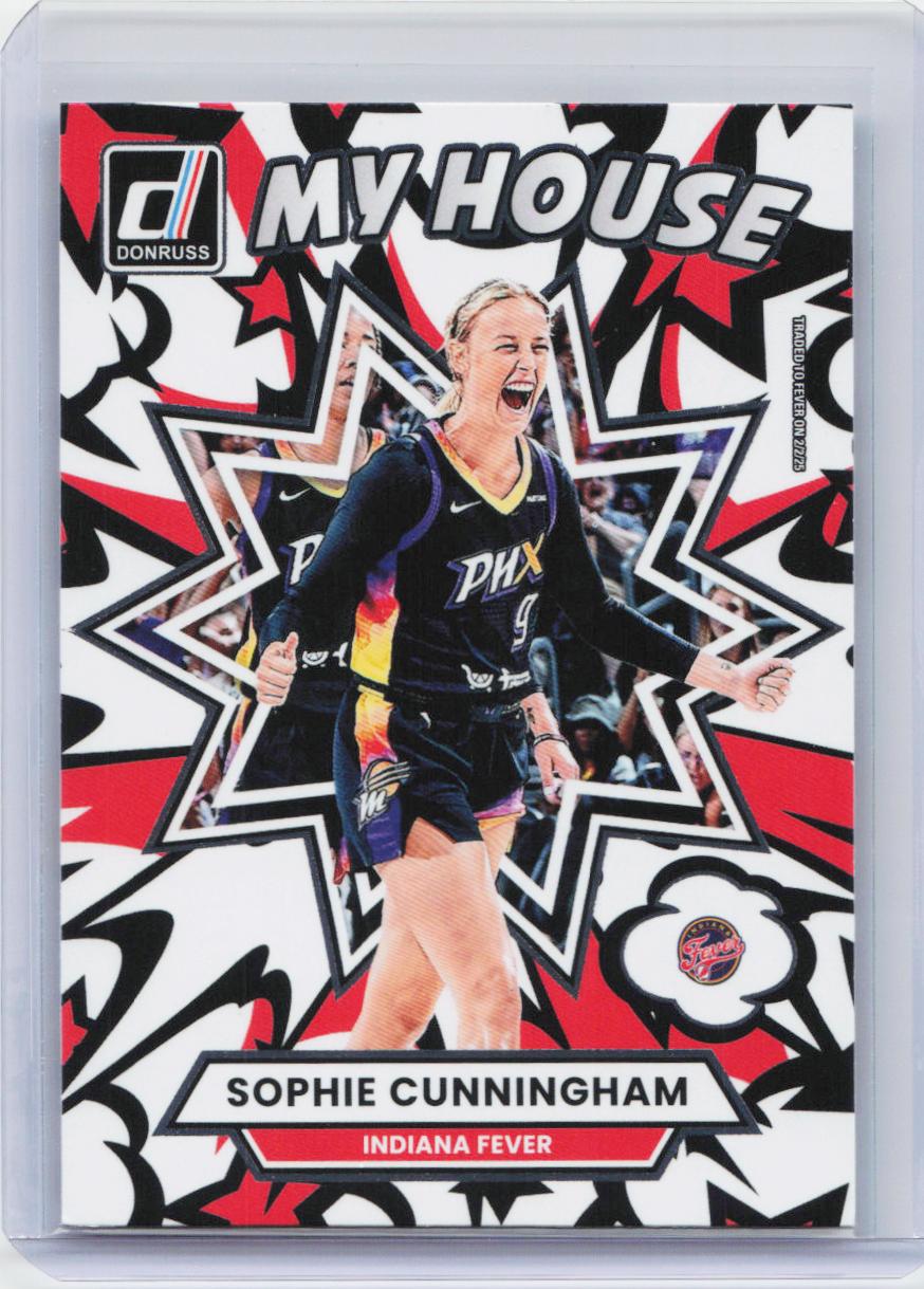 2025 Donruss WNBA #19 Sophie Cunningham My House Press Proof