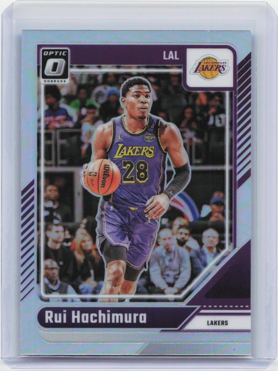 2024-25 Donruss Optic #18 Rui Hachimura Holo