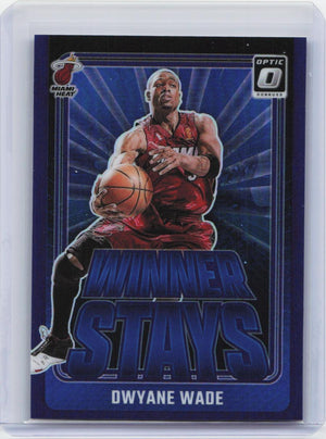 2024-25 Donruss Optic #20 Dwyane Wade Winner Stays Purple