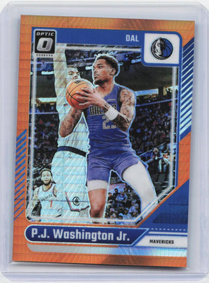 2024-25 Donruss Optic #74 P.J. Washington Jr. Hyper Orange #/299