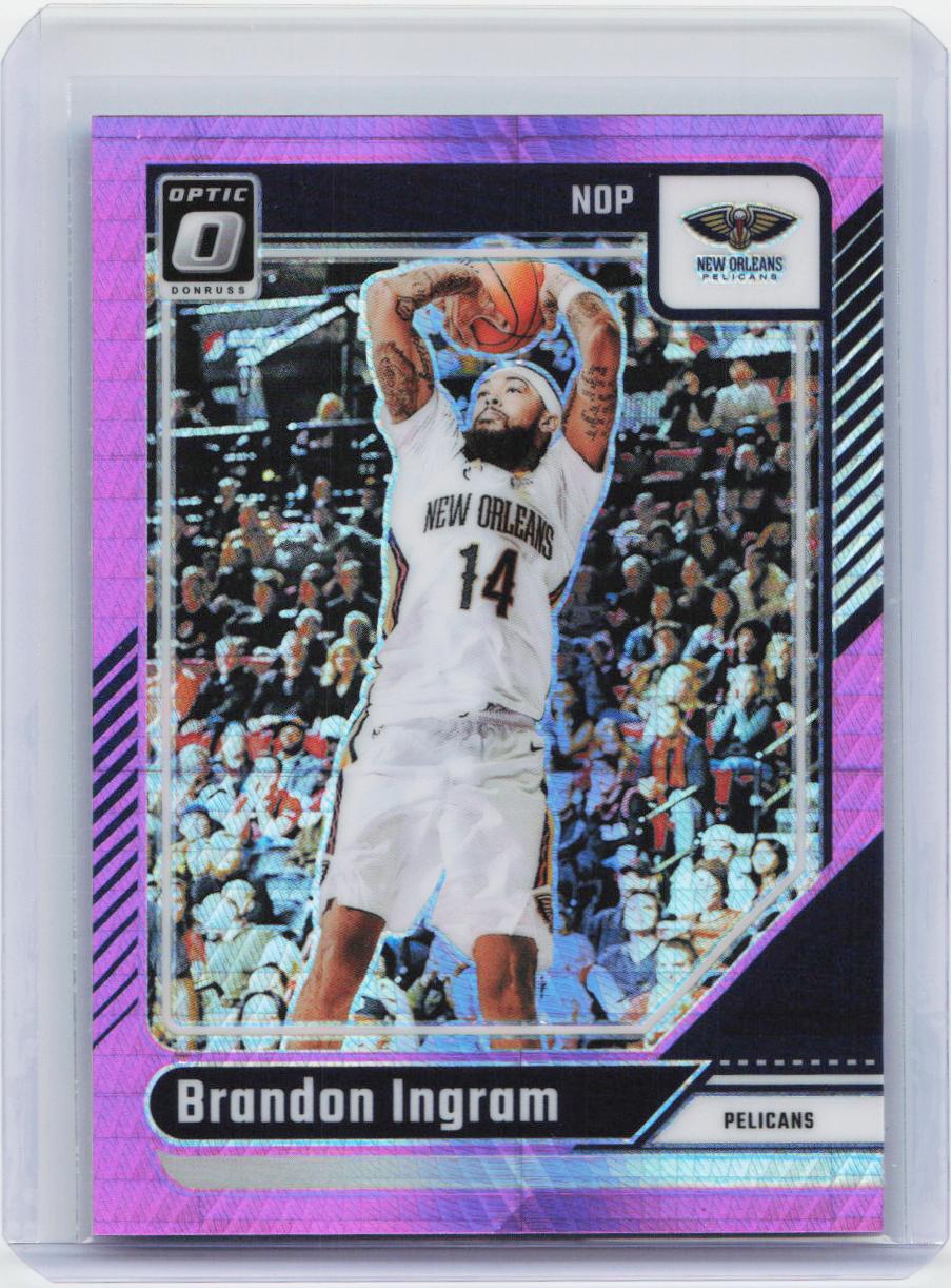 2024-25 Donruss Optic #150 Brandon Ingram Hyper Pink