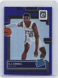 2022-23 Donruss Optic #207 E.J. Liddell Purple
