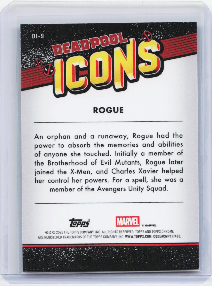 2025 Topps Chrome Marvel Deadpool #DI-9 Rogue Deadpool Icons
