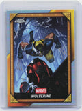 2025 Topps Chrome Marvel Deadpool #CB-8 Wolverine Comic Book Gold