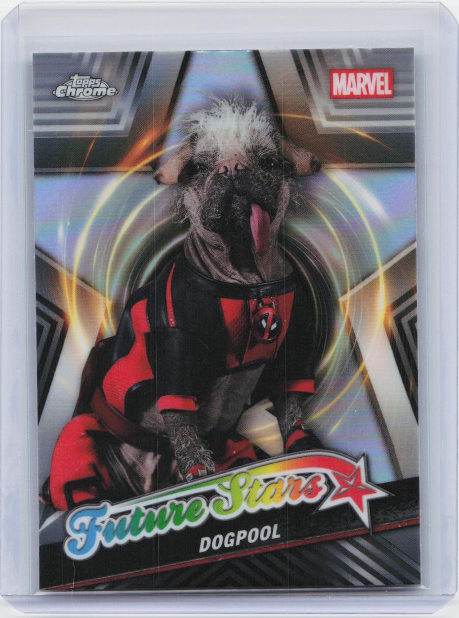 2025 Topps Chrome Marvel Deadpool #FS-8 Dogpool Future Stars