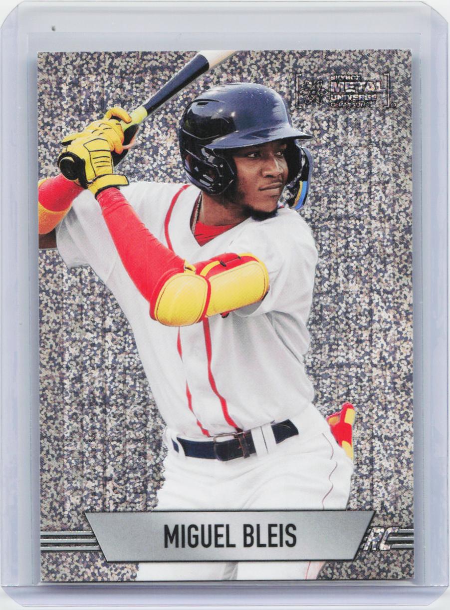 2024 SkyBox Metal Universe Champions #FF-35 Miguel Bleis Fresh Silver Dots /299