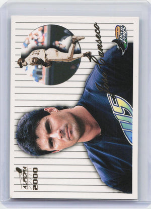 2000 Pacific Aurora #137 Jose Canseco Pinstripes