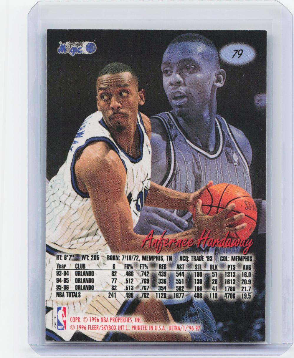 1996-97 Ultra #79 Anfernee Hardaway