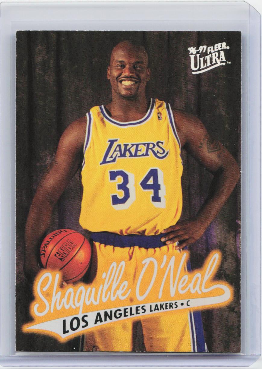 1996-97 Ultra #55 Shaquille O'Neal