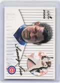 2000 Pacific Aurora #27 Sammy Sosa Pinstripes
